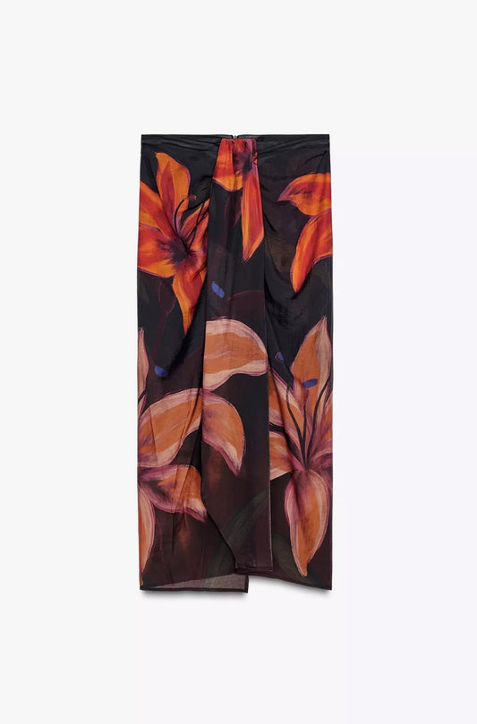 PAREO ESTAMPADO FLORES