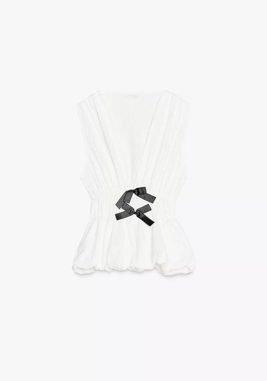 TOP TEXTURA LAZOS